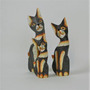 Cat Grey - Set Of 3