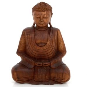 Meditating Sitting Buddha - Large - Br