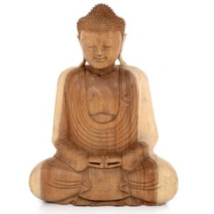 Large Natural Meditating Sitting Buddha