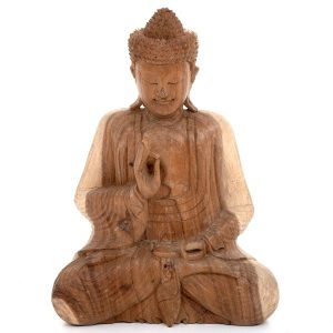 Medium Natural Ying Yang Sitting Buddha