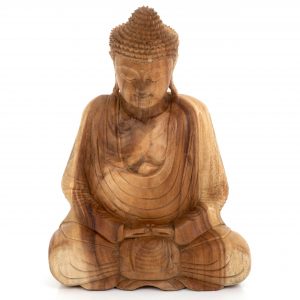Medium Natural Meditating Sitting Buddha
