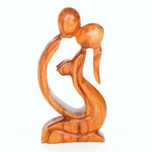 Abstract Kneeling Lovers - 30cm