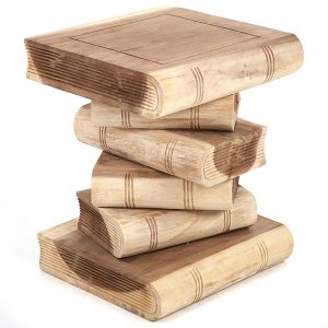 Book Stack Table - Plain