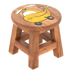 Childs Stool - Hele Yellow