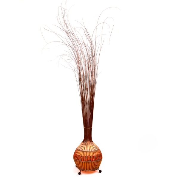 Onion Grass Lamp - Brown and Orange