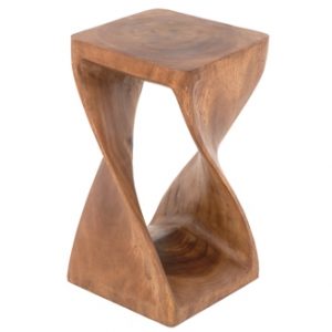 Twisted Infinity Stool - L - Waxed