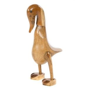 Head Down Standing Natural Duck - 23cm