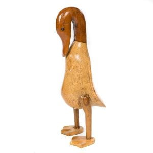 Head Down Standing Natural Duck - 30cm