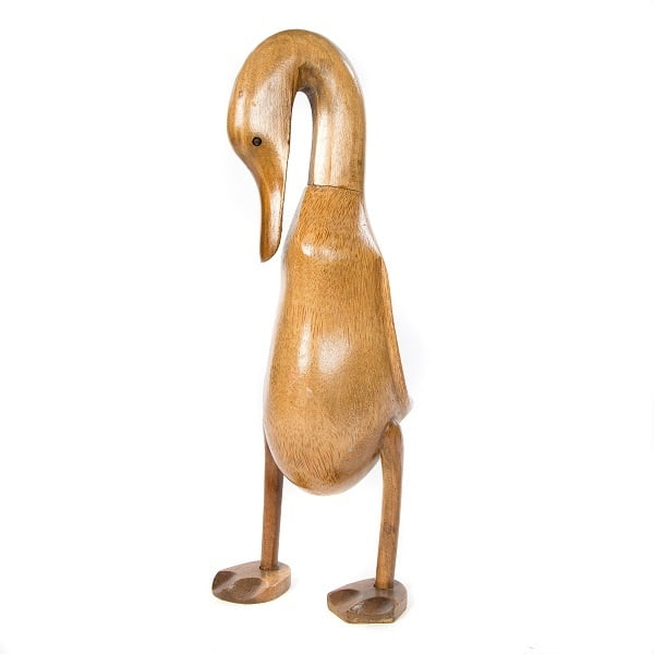 Head Down Standing Natural Duck