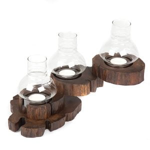 Folding Tealight With Glass - 3