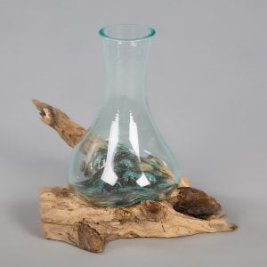 Bottle On Wood - Medium